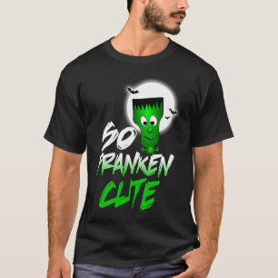Franken Niedlich Halloween Spooky Monster T-Shirt