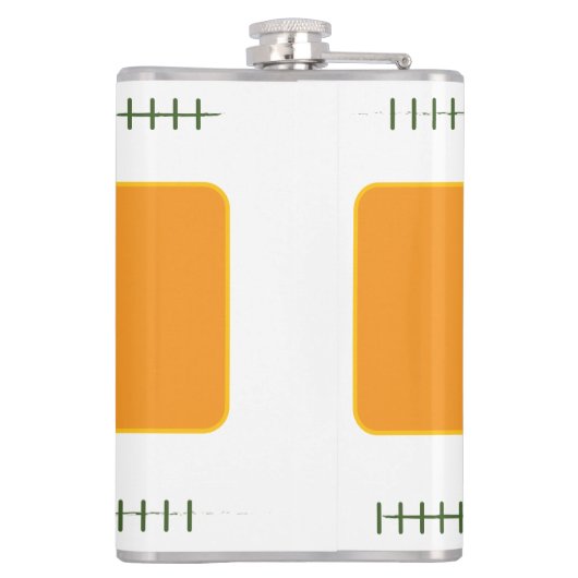 Franken-Pickle Flask Flachmann (Rückseite)