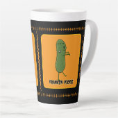 Franken-Pickle Latte Tasse (Rechte Ecke)