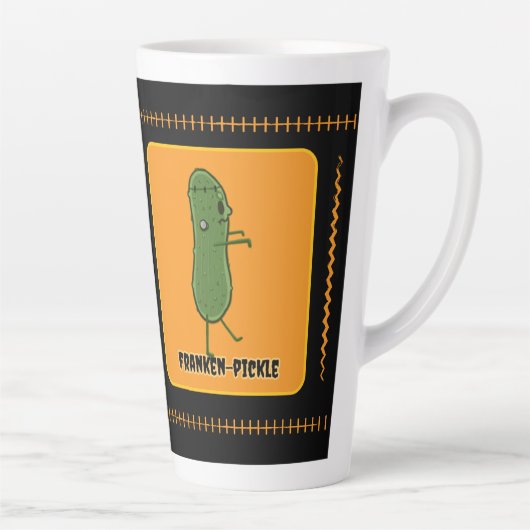 Franken-Pickle Latte Tasse (Rechts)