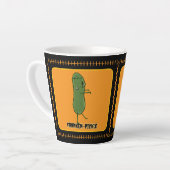 Franken-Pickle Latte Tasse (Linke Ecke)