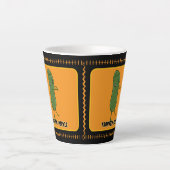 Franken-Pickle Latte Tasse (Vorderseite)