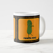 Franken-Pickle-Tasse Jumbo-Tasse (Vorderseite Rechts)