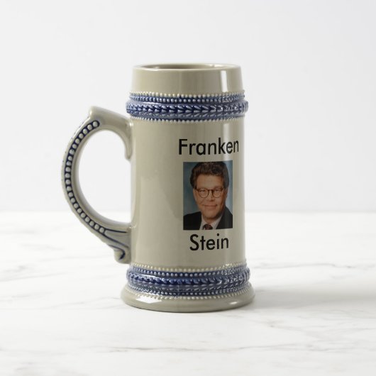 Franken Stein Bierglas (Links)