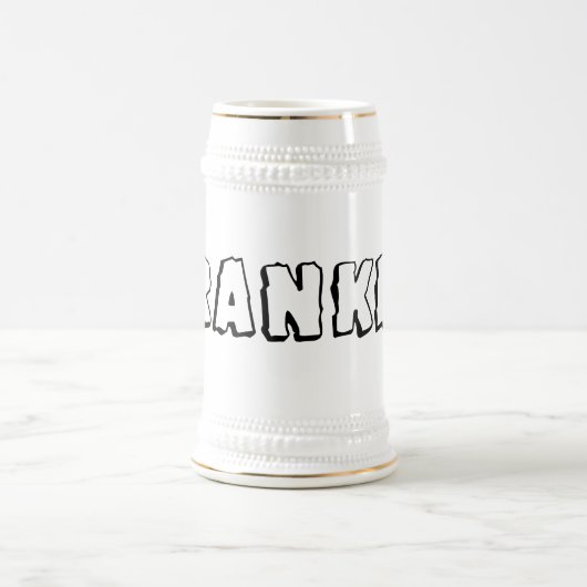 Franken Stein Bierglas (Mittel)