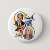 Franken-Stein für Präsident 2012 Button (Vorderseite)
