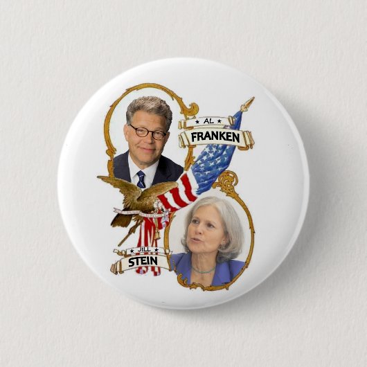 Franken-Stein für Präsident 2012 Button (Vorderseite)