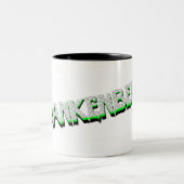 Frankenbent Entwurfs-Kaffee-Tasse! Zweifarbige Tasse (Mittel)