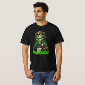 Frankencat / Frankenstein T-Shirt (Vorne ganz)