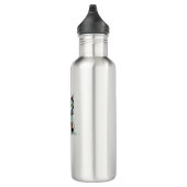 FrankenCat Oversized T - Shirt Edelstahlflasche (Rechts)