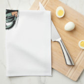 FrankenCat Oversized T - Shirt Geschirrtuch (Viertel Falte)