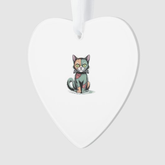 FrankenCat Oversized T - Shirt Ornament (Vorderseite)