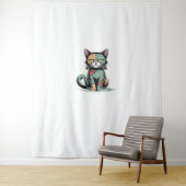 FrankenCat Oversized T - Shirt Wandteppich (Beispiel)