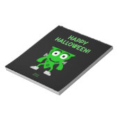 FrankenCheese Halloween Greetings Notepad Notizblock (Rotiert)