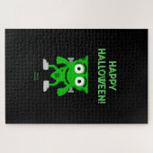 FrankenCheese Halloween Greetings Puzzle (Horizontal)