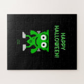 FrankenCheese Halloween Greetings Puzzle (Horizontal)