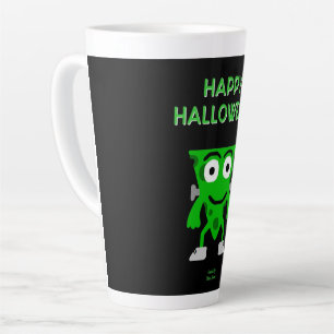 FrankenCheese Halloween-Grüße Große Latte-Tasse Milchtasse