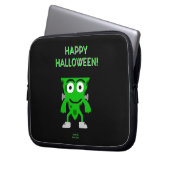FrankenCheese Halloween Grüße Laptop Sleeve (Vorderseite Links)