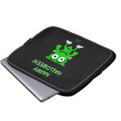 FrankenCheese Halloween Grüße Laptop Sleeve (Vorne Knopf)