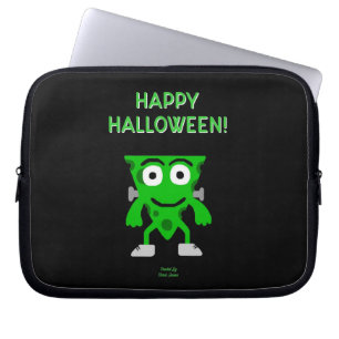 FrankenCheese Halloween Grüße Laptop Sleeve