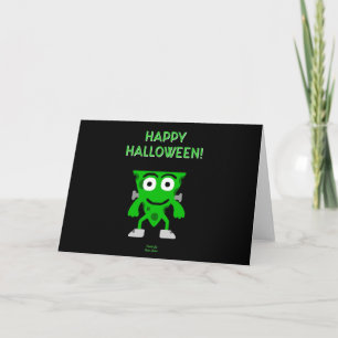 FrankenCheese Halloween Grußkarte Karte