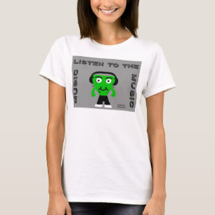 FrankenCheese hören zum T - Shirt der Musik-Frauen