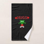 FrankenCheese Hugs Bathroom Towel Set (Handtuch)