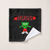 FrankenCheese Hugs Bathroom Towel Set (Waschlappen)