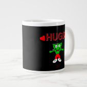 FrankenCheese Hugs Jumbo Tasse (Vorderseite Rechts)