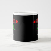 FrankenCheese Hugs Jumbo Tasse (Vorderseite)