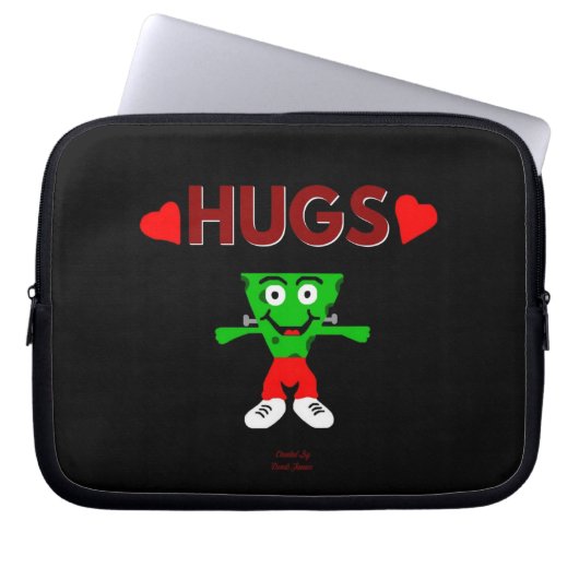 FrankenCheese Hugs Neoprene Laptop Sleeve (Vorderseite)