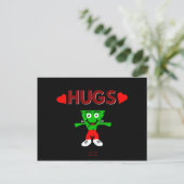FrankenCheese Hugs Postcard Postkarte (Stehend Vorderseite)