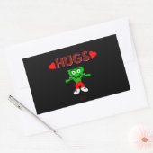 FrankenCheese Hugs Rectangle Sticker (Umschlag)