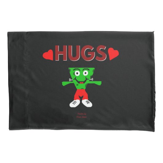 FrankenCheese Hugs Standard Pillowcase Kissenbezug (Vorderseite)