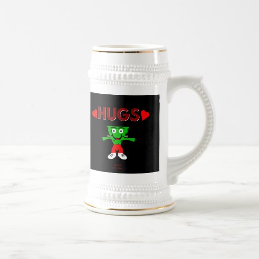 FrankenCheese Hugs Stein Tasse (Rechts)