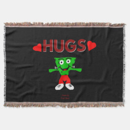FrankenCheese Hugs Throw Blanket Decke