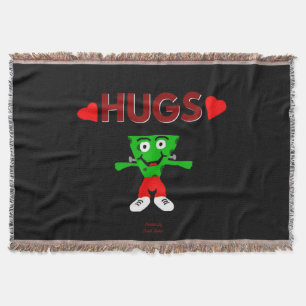 FrankenCheese Hugs Throw Blanket Decke