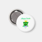 FrankenCheese Oaster Round Magnet (Vorderseite/Rückseite)