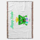 FrankenCheese Oaster Throw Blanket Decke (Vorderseite Vertikal)