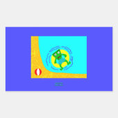 FrankenCheese Summer Rectangle Sticker (Vorderseite)