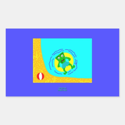 FrankenCheese Summer Rectangle Sticker (Vorderseite)