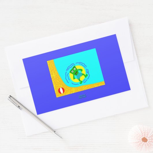 FrankenCheese Summer Rectangle Sticker (Umschlag)