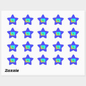 FrankenCheese Summer Star Sticker (Blatt)