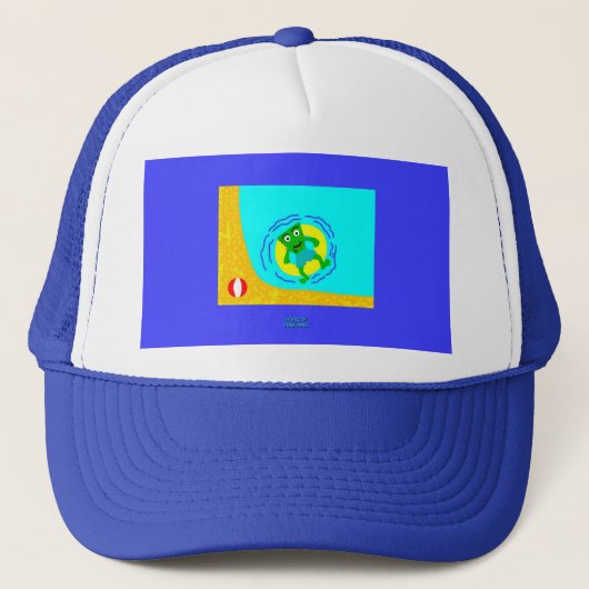 FrankenCheese Summer Trucker Hat Truckerkappe (Vorderseite)