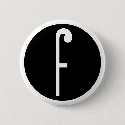 Frankenchicken Logo-Knopf Button (Vorderseite)