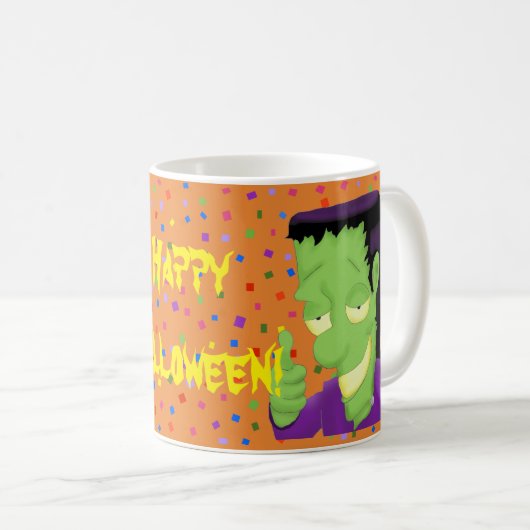 Frankencool Halloween-Tasse Kaffeetasse (VorderseiteRechts)