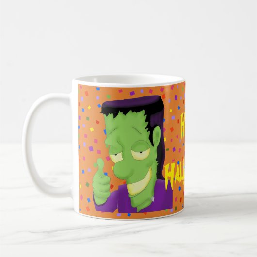 Frankencool Halloween-Tasse Kaffeetasse (Links)