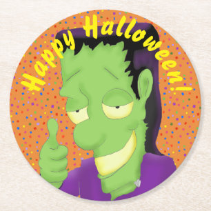 Frankencool Halloween Untersetzer