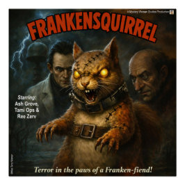 Frankeneichhörnchen Poster