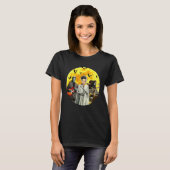 Frankenguitar Frankenstein mit Bride & Igor Hallo T-Shirt (Vorne ganz)